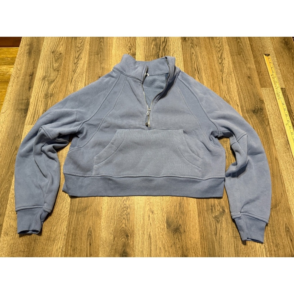 Better Together Sweater, Women's Size Medium, Blue, Quarter Zip, Pullover